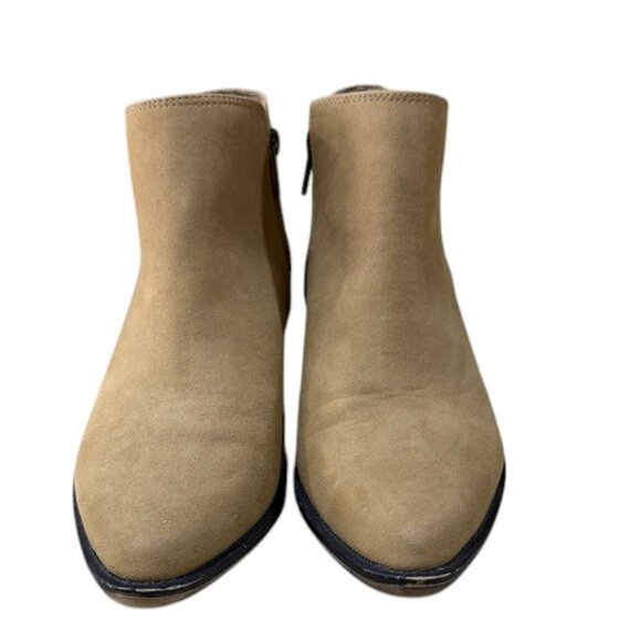Rocket Dog Tan Suede Booties Women's Size 8 - Picture 1 of 9